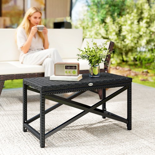 Outdoor coffee table - coffee, w/