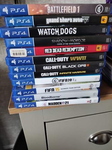 Ps4 games including call - 12,