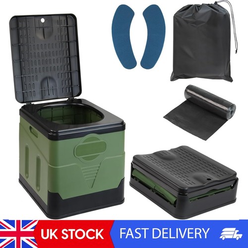 Foldable camping toilet - foldable,