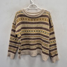 Toast 100% Wool Striped Fair