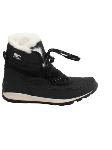 Sorel women boots 6 black - women's,