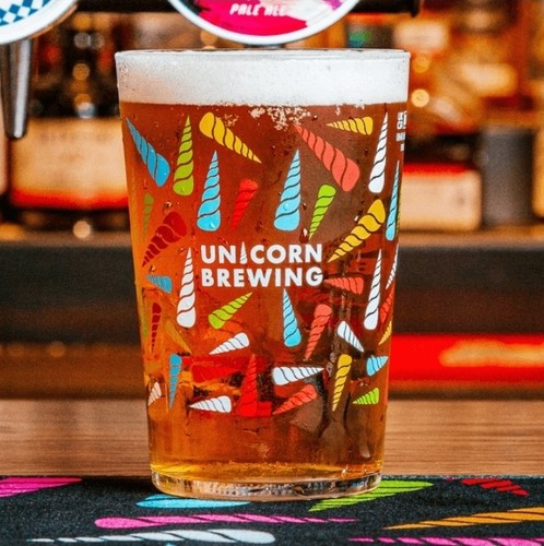 Robinsons unicorn brewing pint - brewing,