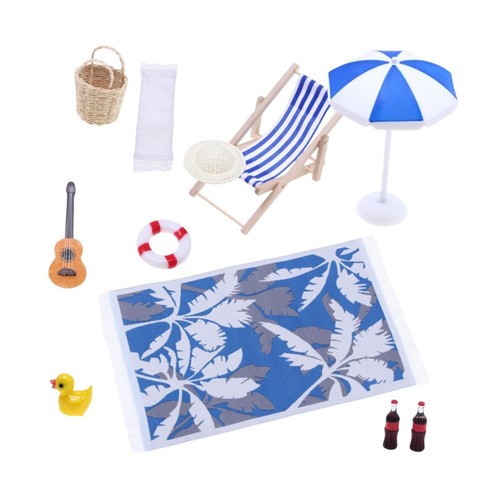 Beach miniature dollhouse - beach,