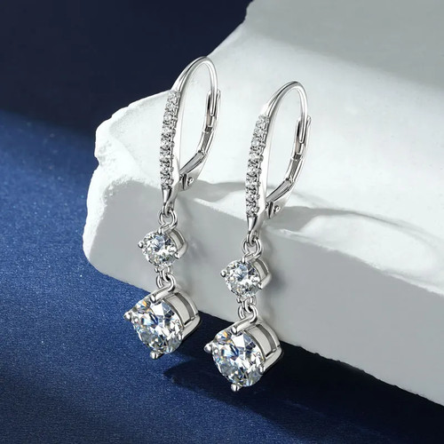 6ct round cut lab - cut, lab‑created