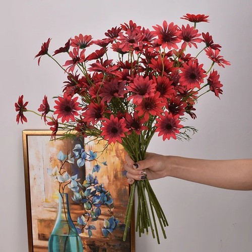 Artificial silk fake daisy - silk,