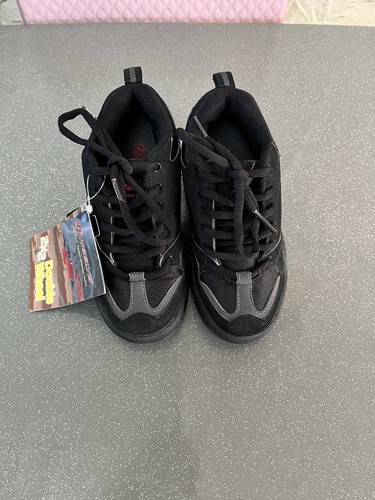 Brand new black heelys - brand,