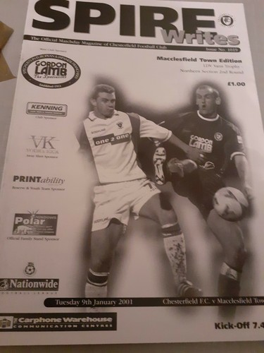 Chesterfield macclesfield - v,