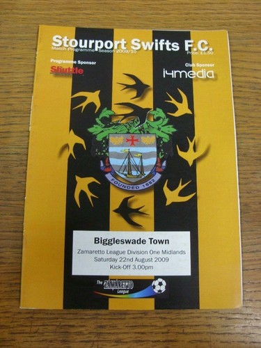 2009 stourport swifts v - stourport,