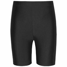 Boys/Girls Cycling Lycra PE Athletics Dance Gym Shorts Back to School Uniform