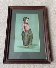 Antique Edwardian Child Print