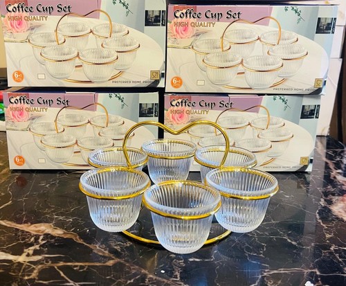 Clear ribbed glass arabic - ribbed,