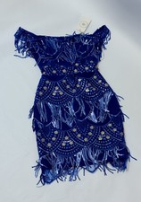 Bella Barnett Blue Dress XS