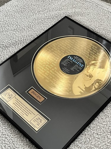 John lennon imagine rare - rare, gold