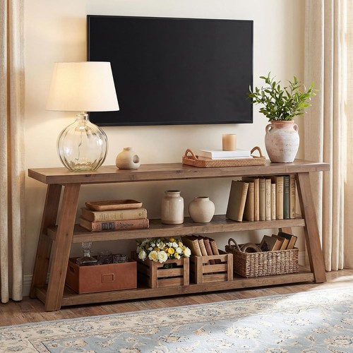 Farmhouse solid wood tv - 63",