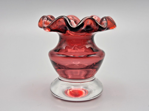 Vintage pink cranberry - vintage, glass