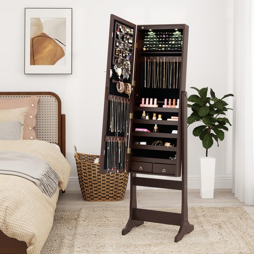 Freestanding jewelry armoire - freestanding,