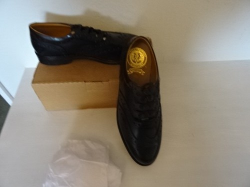 Black leather ghillie - black,