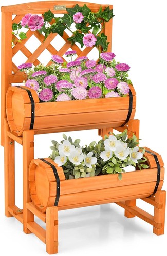 Raised garden bed with - garden,