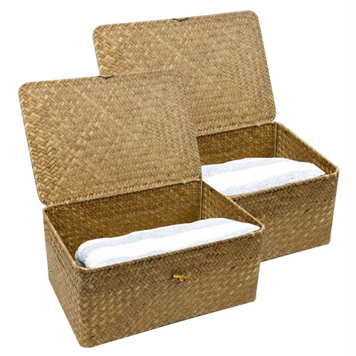 Pack wicker storage baskets - wicker,