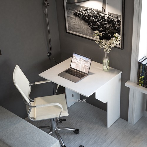 Folding table white wall - folding,