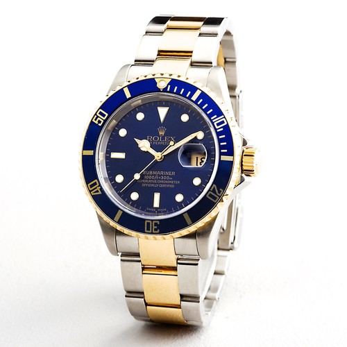 Rolex submariner mens 18k - submariner,