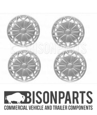 16" WHEEL TRIMS SILVER WITHOUT