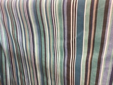 Outdoor Shower Proof Fabric Jardin Stripe Seafoam Blue Fryetts Porter & Stone