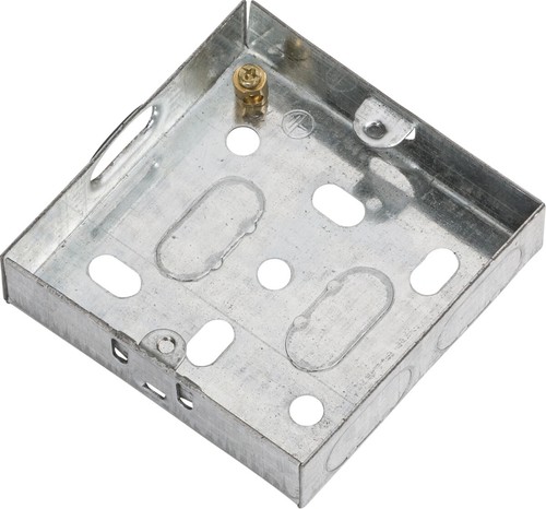 Single metal back - metal, box