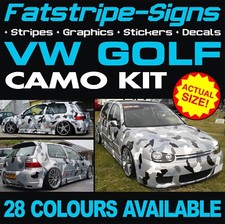 fits VW GOLF CAMO GRAPHICS
