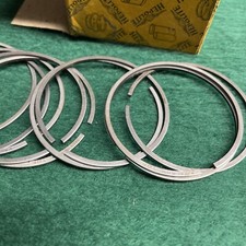 Triumph Pre Unit 500 T20 Tiger Cub 63mm STD Original Piston Rings Chrome x10