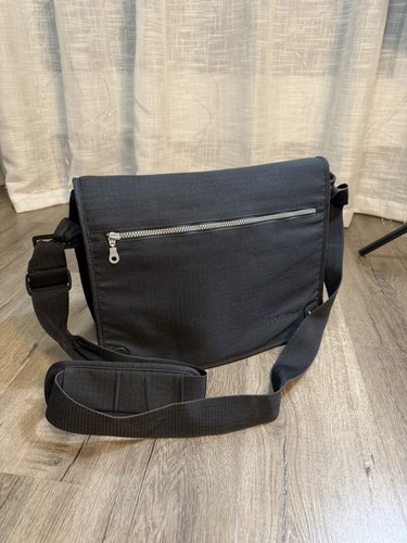 Ikea black messenger bag - messenger,