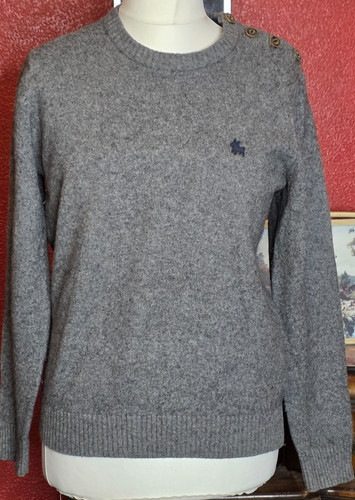 Jack jones mens grey button - &,