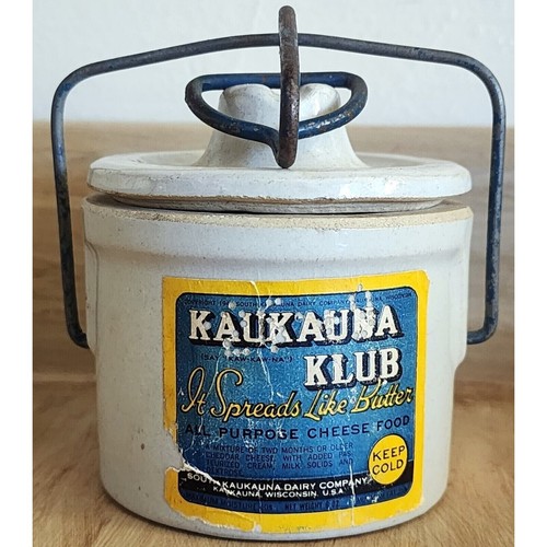 Vintage stoneware crock - vintage, &