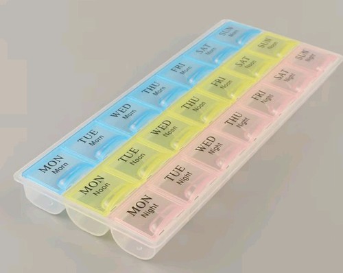 Weekly pill box - weekly,