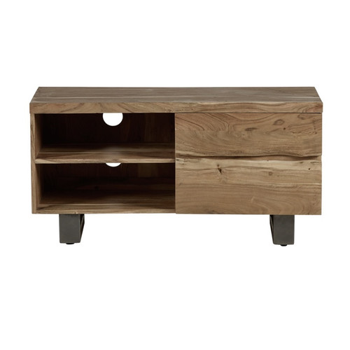 Unit solid wood brown - wood,