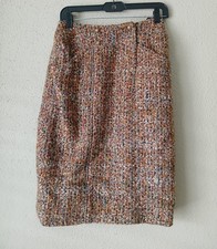 Chanel Skirt Womens 40 Wool
