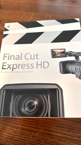 Apple final cut express - express, hd