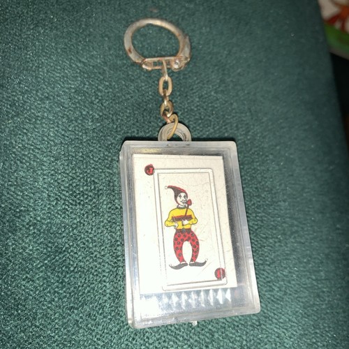 Vintage keyring miniature - keyring,