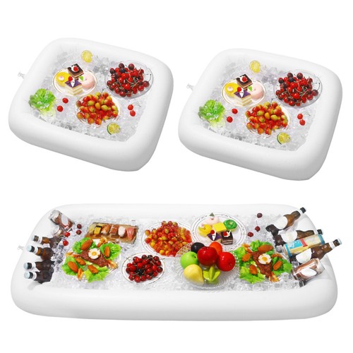Inflatable drinks tray serving - drinks,