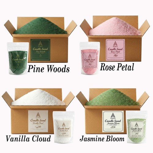 500g 5kg candle sand wax - candle,