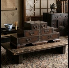 Vintage Wooden Japanese Style
