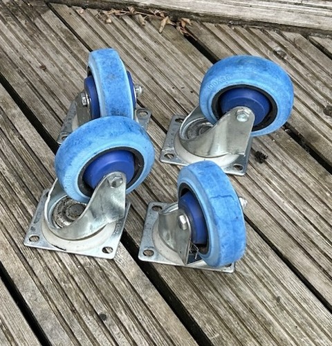 Set blue polyurethane - of, 4