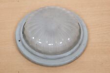 Art Deco Small Theatre Light Flush Mount Plafonnier 7" Vintage Shade Salvaged