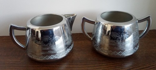 Swan willow ware - willow, sugar