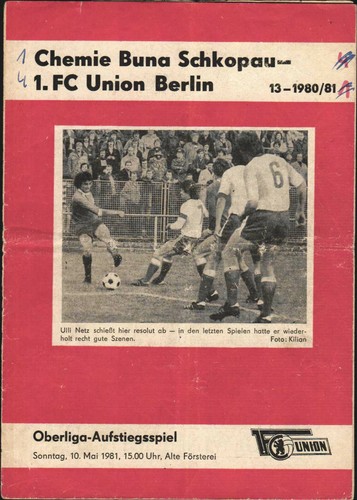 1st fc union - 80/81,