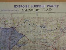 Post-WW2 British Army map from