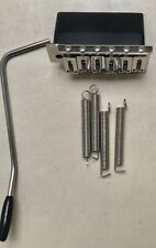 Hipshot Stainless Steel Tremolo 6 string bridge - Vintage Spacing - 2018 Rare