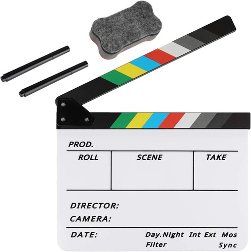 Acrylic film clapperboard - acrylic,