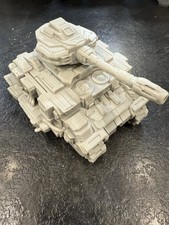 3d Printed Sci-Fi Tank 28mm With Multiple Turret And Magnetized Sponsoon Options