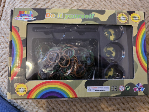 Diy loom bands - loom, set